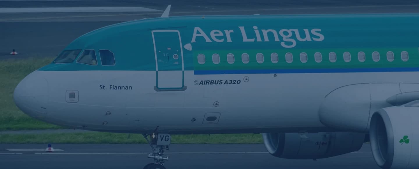 Aer Lingus reward flights hero background